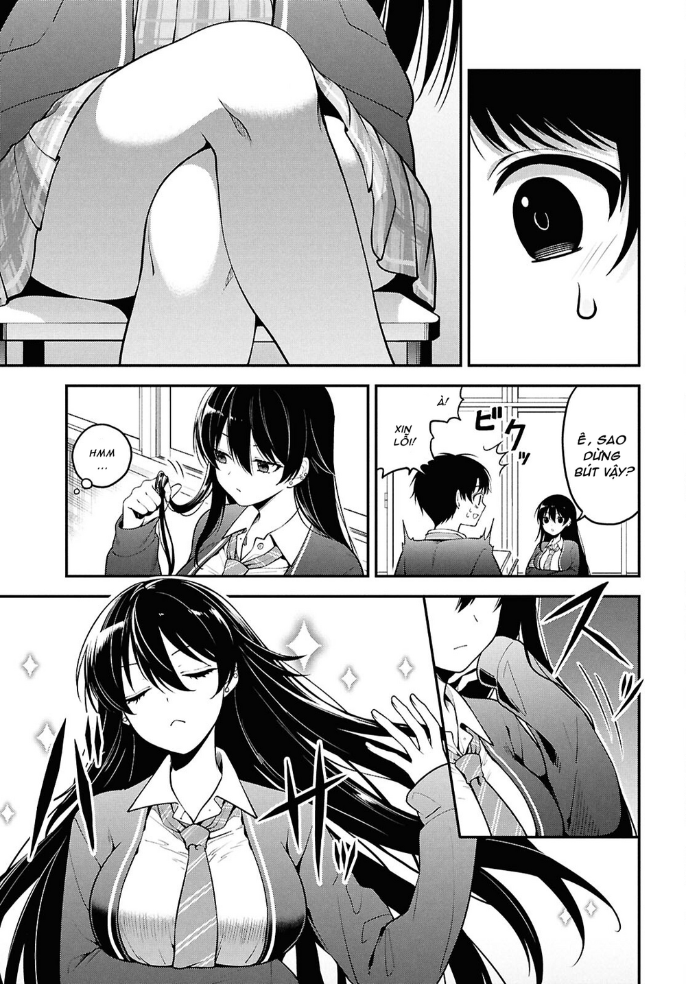 Tonari No Seki No Yankee Shimizu-San Ga Kami O Kuroku Sometekita Chapter 1 - Next 