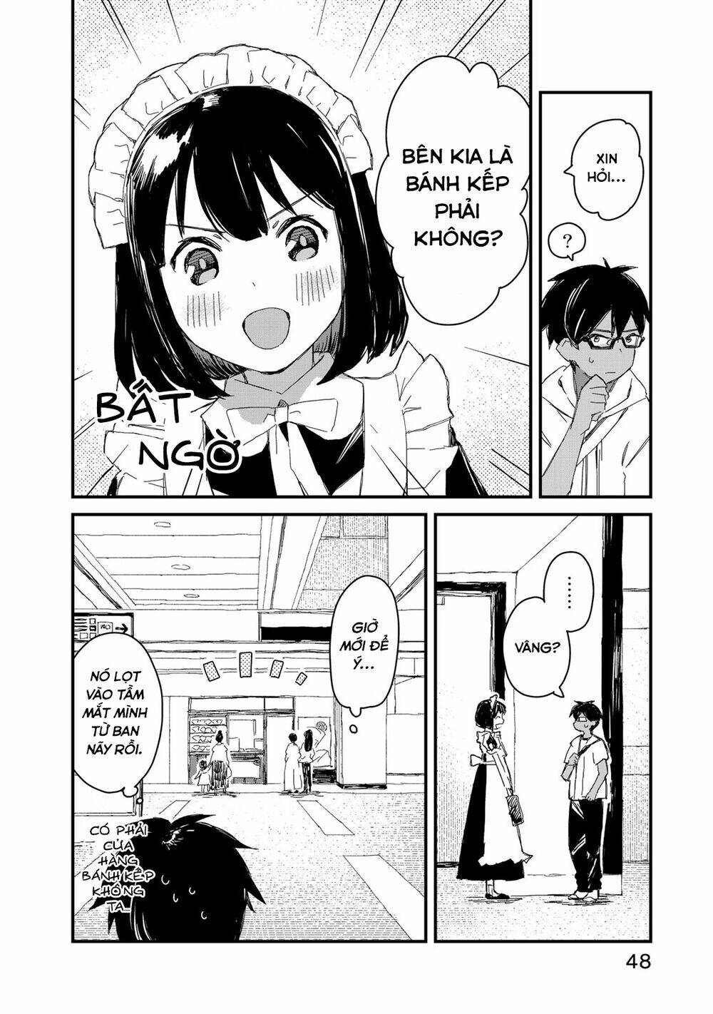 maid-san wa taberu dake chapter 24: bánh kếp - Trang 2