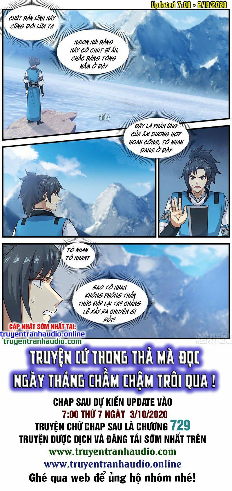 võ luyện đỉnh phong Chapter 691 - Trang 2